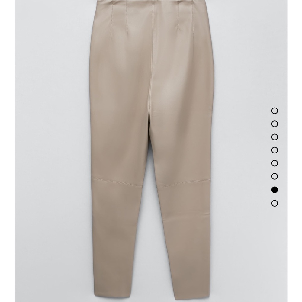 Last🔥Zara faux leather leggings bloggers fav - Picture 5 of 8